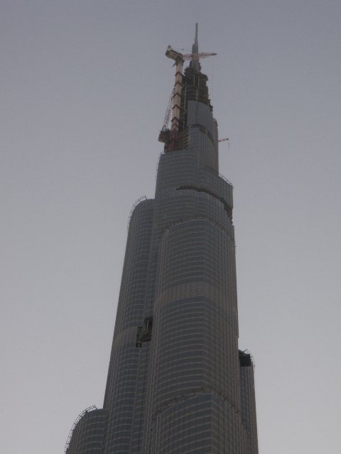 Burj Dubai from base