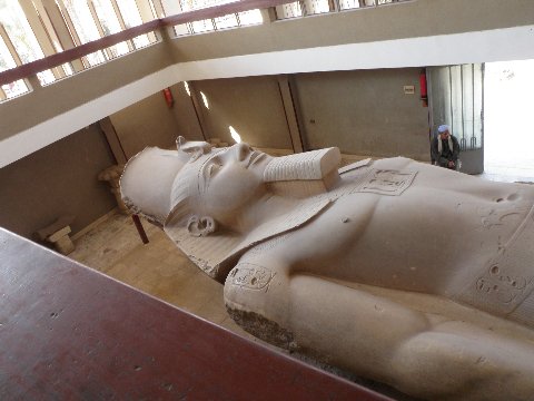 Ramses II chest and head