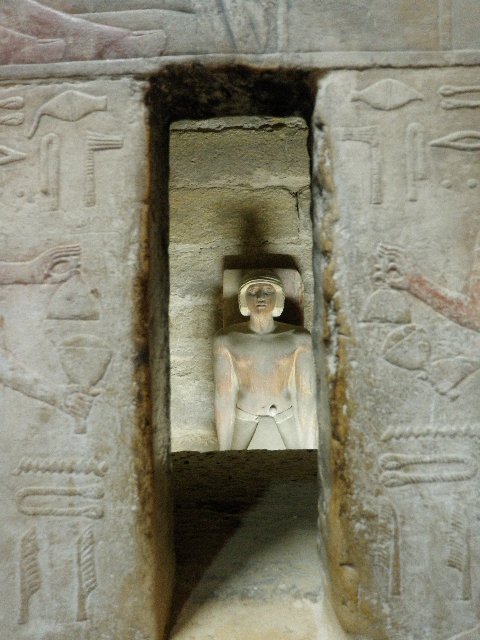 Ti Statue in Mastaba