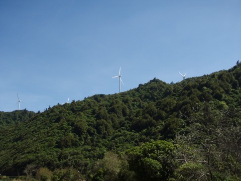 Windmills above Palmerston North