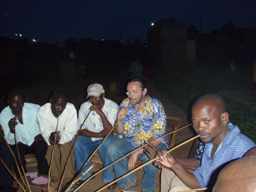 Chambla drinking in Tororo